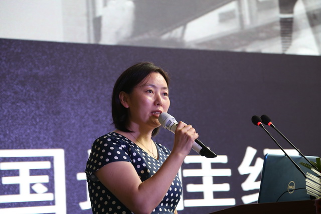 锋尚科技集团副总裁北京锋尚房地产开发有限公司副总经理陈亚君女士主题演讲.JPG